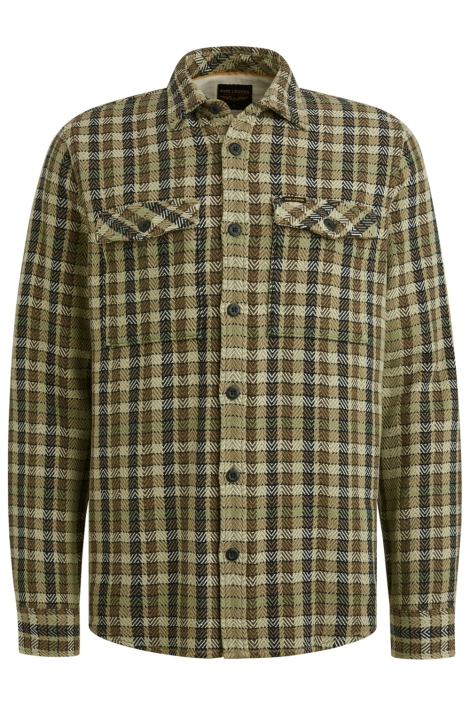 PME legend long sleeve shirt small herringbon